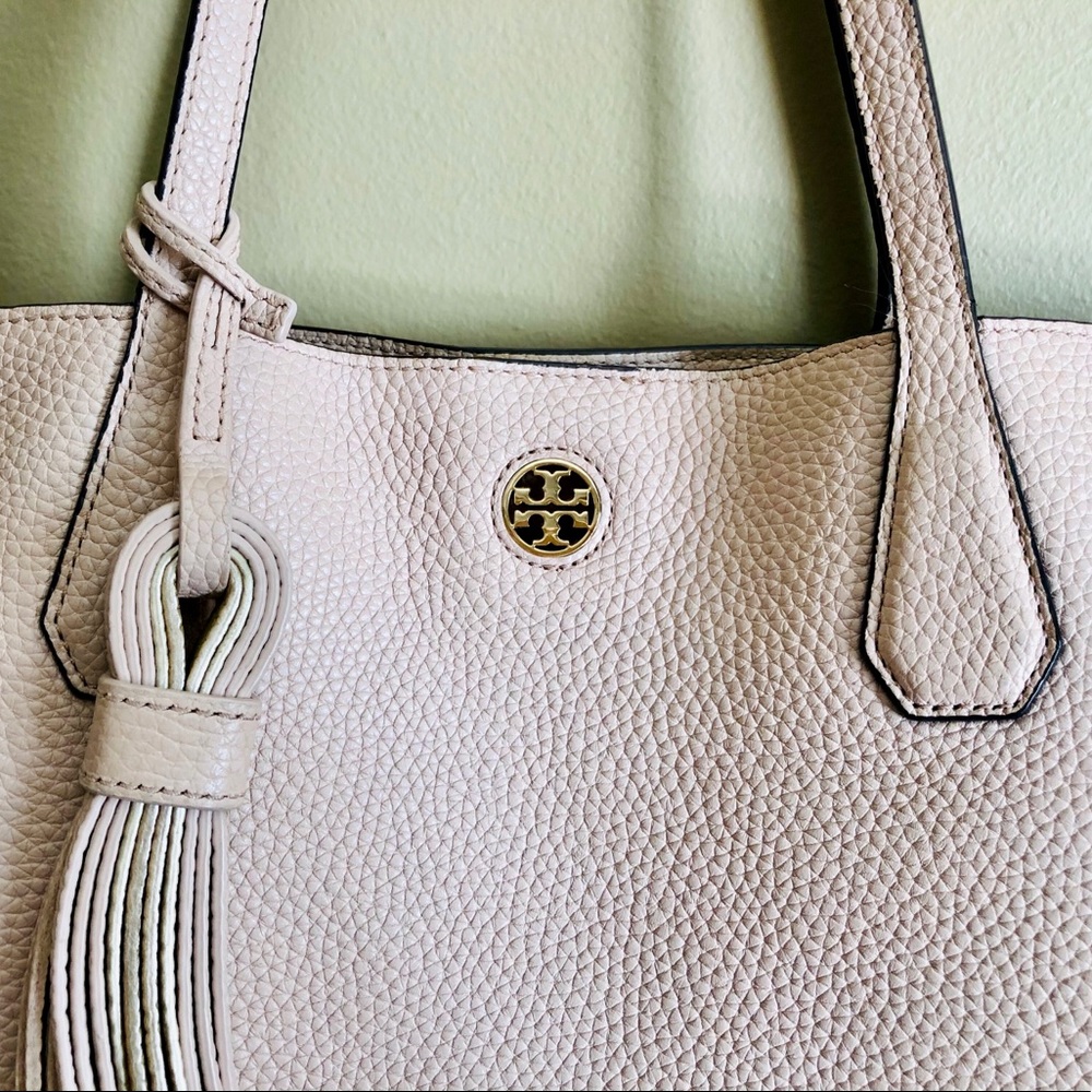 Tory Burch Color-Block Perry Tote - Picture 4 of 14